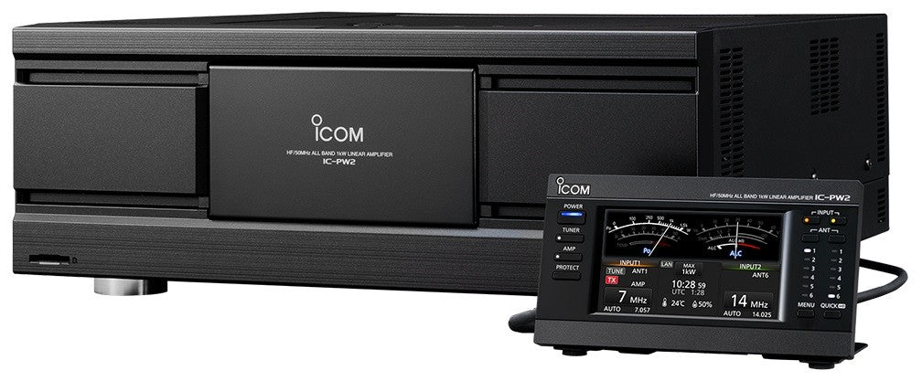 IC-PW2 Icom – Amplificatore lineare HF/50 MHz da 1kW con tecnologia DPD (Digital Pre-Distortion)