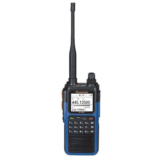 Wouxu KG-Q 336 Ricetrasmettitore tribanda 70/144/430 MHz + AIR BAND RX, IP-65