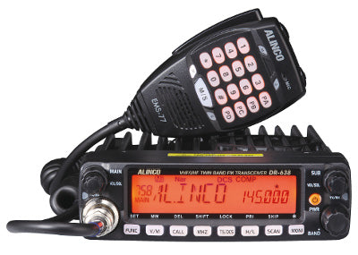 Alinco DR-638HE - RICETRASMETTITORE VEICOLARE VHF/UHF 50W