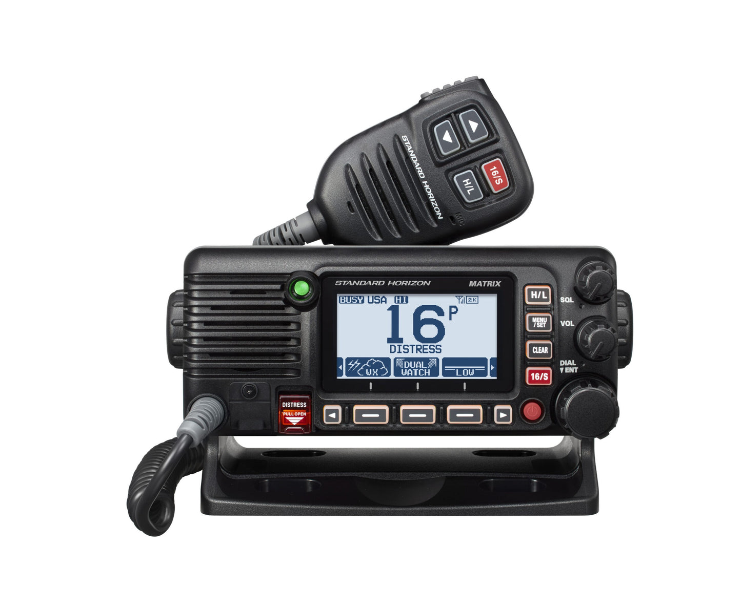 STANDARD HORIZON GX2400GPS - Ricetrasmettitore fisso VHF con GPS integrato, ITU classe D e connettività NMEA2000 e NMEA0183