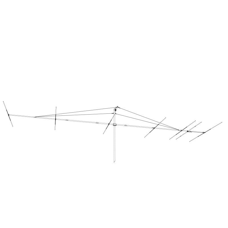 7JXX6 Antenna direttiva 50Mhz 7 elementi