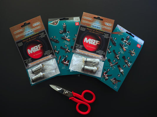 MESSI E PAOLONI Connettore N per AIRBORNE 5 RG-58 e cavi da 5 mm Nuova Serie