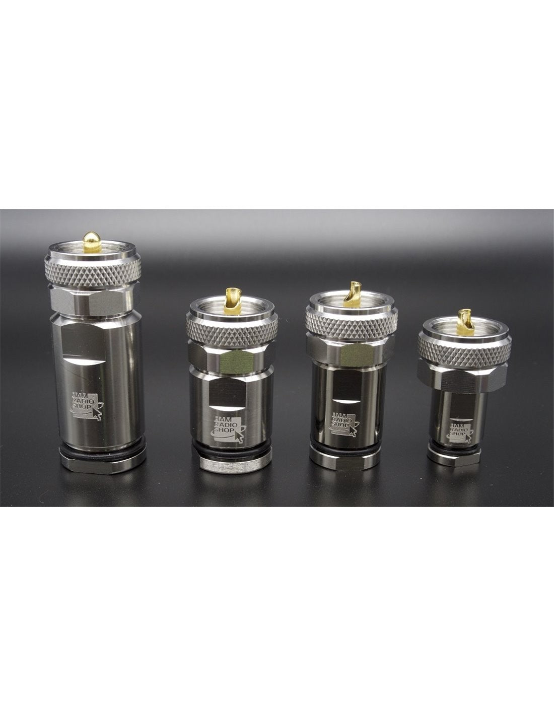 HRS PL6PRO - Connettore professionale PL maschio per cavi 6,3 mm RG-8Mini RF-240
