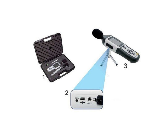 Lafayette SL-51 Fonometro professionale con USB