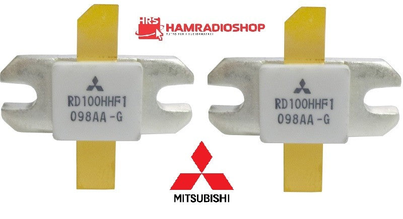 RD100HHF1 Match pair (una coppia) Silicon MOSFET Power Transistor RICAMBIO ORIGINALE YAESU