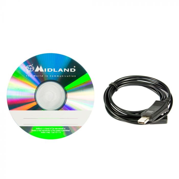 PRG-10 Cavo di programmazione + software per Midland serie BR, CT,GV CT710 CT790 D200 G11 G11S G13 G14