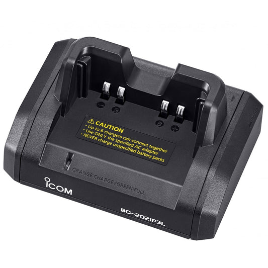 Icom BC-202IP3L + BC-123 Caricabatterie rapido da tavolo per IC-705/IP100/ID-52E
