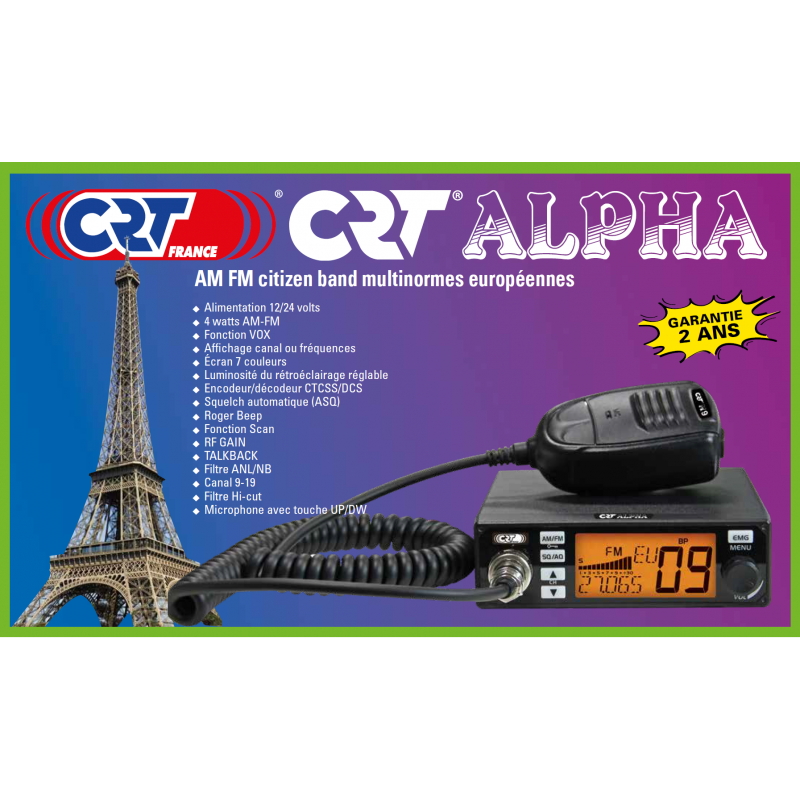 CRT ALPHA - Ricetrasmettitore CB