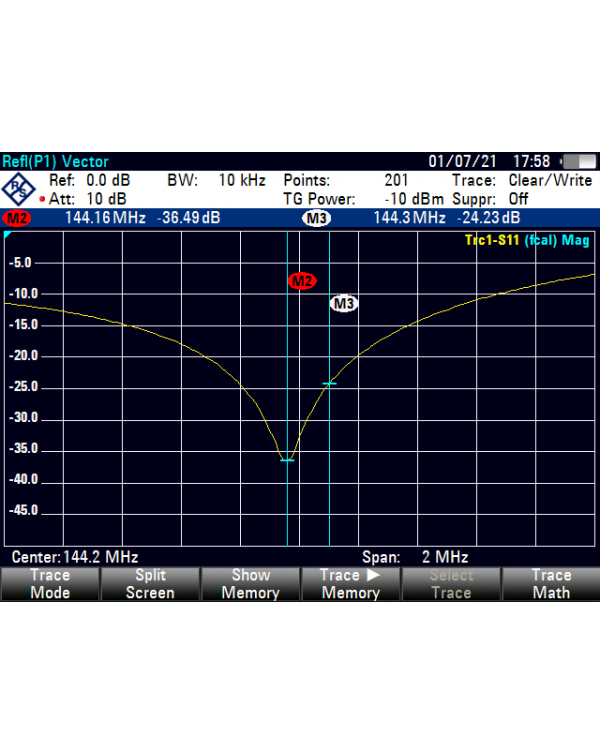 83JXX26 Antenna direttiva 8 elementi 144 e 3 in 50 MHz