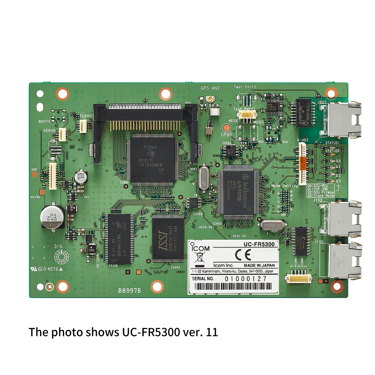 Icom UC-FR5300 NETWORK/CONTROLLER BOARD