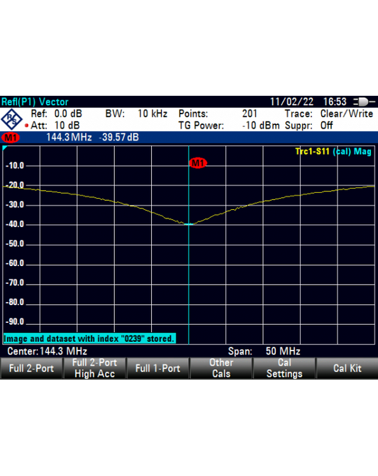 ACC2 2 N Accoppiatore per 2 antenne VHF 144 MHz by I0JXX