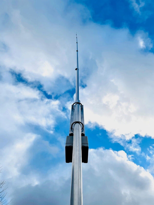 SE HF X-80 XP HF ANTENNA VERTICALE AD ALTA POTENZA 1kW 80-6 metri