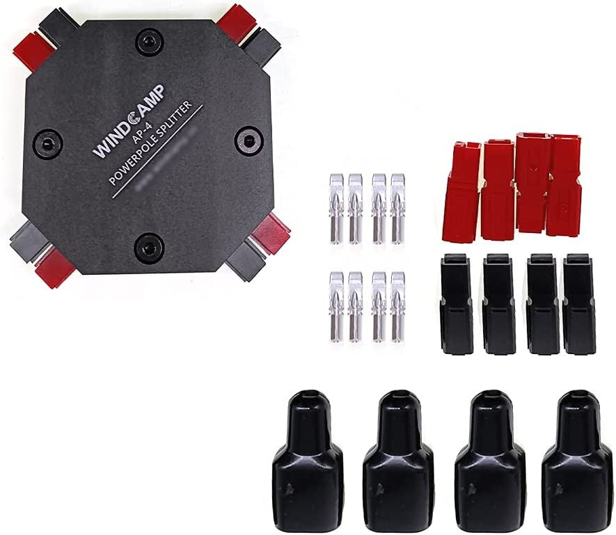 Windcamp AP-4 PowerSplitter connettori tipo PowerPole
