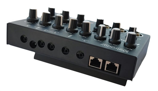 FXMASTER - Equalizzatore 8 bande con noise gate, riverbero, uscita x 2 radio