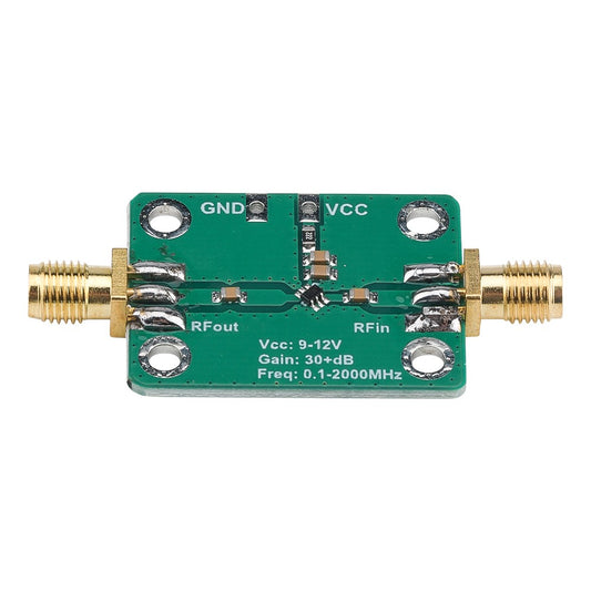 LNA Low Noise Amplifier 0.1-2000 + MHz (30dB) a basso rumore