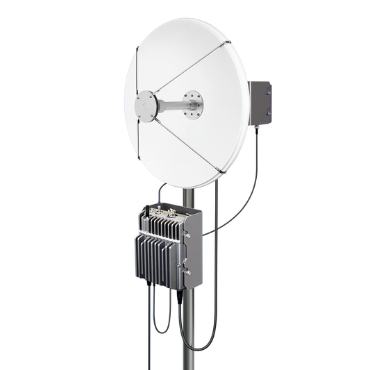 Icom AH-109PB - Antenna parabolica 10-10,5 GHz, diametro 45 cm, 31 dBi per IC-905 e CX-10G