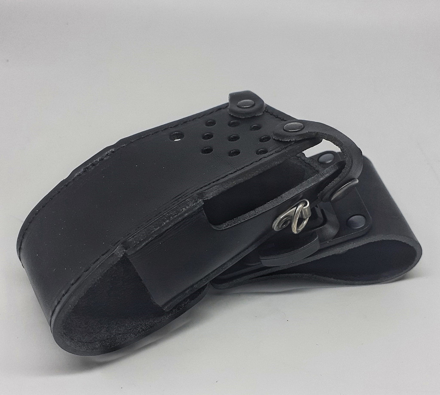 Custodia da cintura in pelle per Icom ICF-1000, IC-F2000 e altri simili