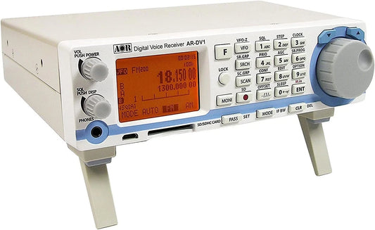 AOR AR-DV1 Ricevitore Scanner Multi-Digitale - DMR, D-STAR, TETRA - Copertura 100 kHz-1.3 GHz
