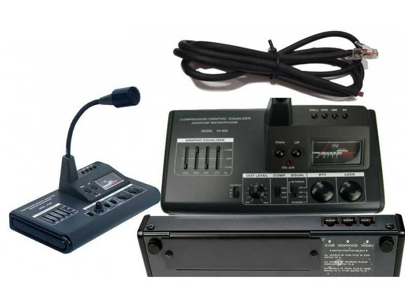 AV-908 (DM-6000) Microfono da base con compressore ed equalizzatore
