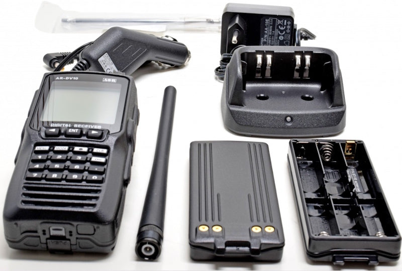 AOR AR-DV10 ricevitore scanner per modi analogici e digitali 100KHz~1300MHz portabile (USATO)