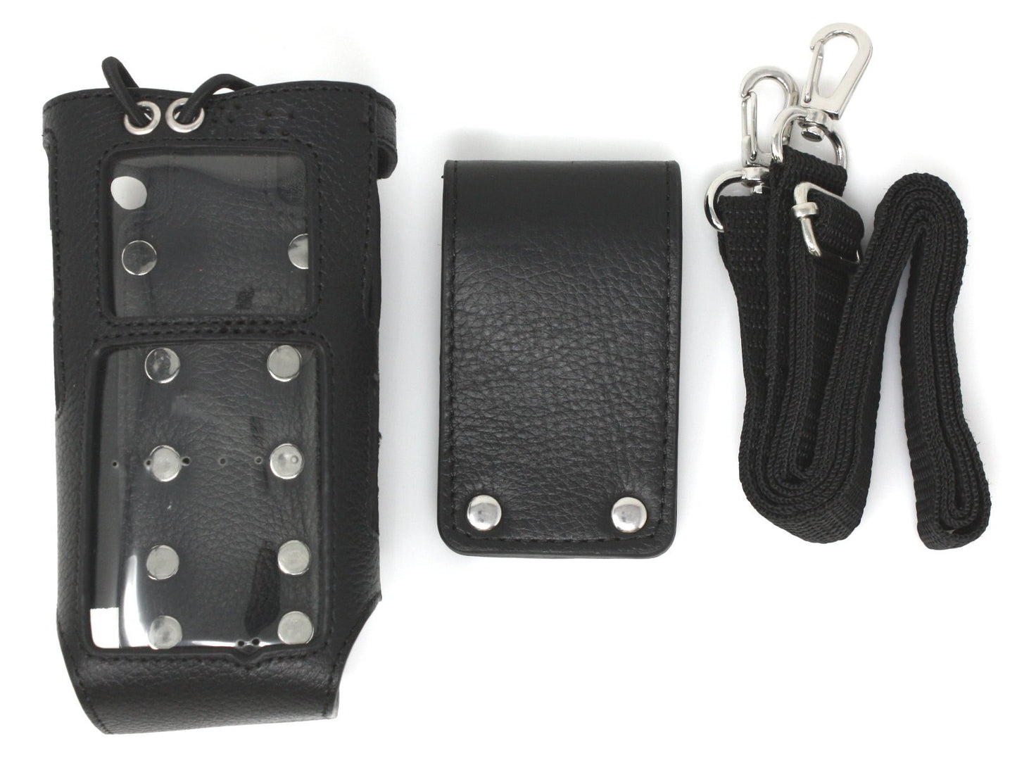 Hytera LCY025 Custodia in pelle con tracolla per serie HP7