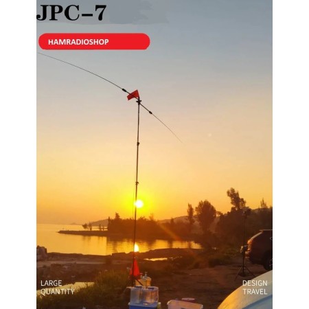 JPC-7 Portable antenna for HF/VHF multiband activations from 2 to 40 meters