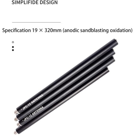 Antenne verticale portative JPC-12 7-52 MHz