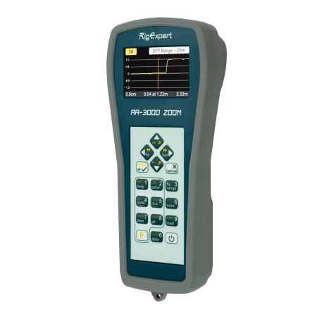 RigExpert AA-3000 ZOOM Antennenanalysator 0,1-3000 MHz – italienische Garantie