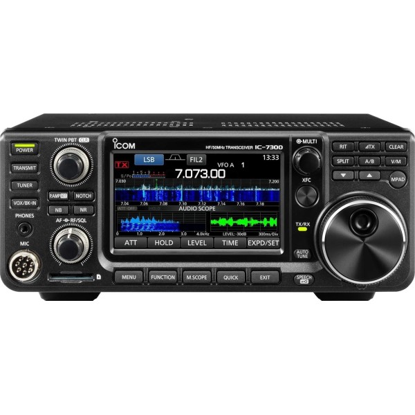 ÉMETTEUR-RÉCEPTEUR ICOM IC-7300 HF/50MHz GARANTIE ITALIENNE OFFICIELLE