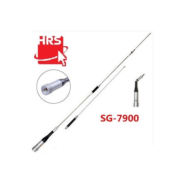 HRS SG-7900 Antenne Super Véhicule 144-430 MHz 158 cm Pliable