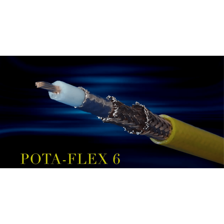 POTA-FLEX6 Messi & Paoloni - Câble coaxial praticable, enterré et submersible - vendu au mètre