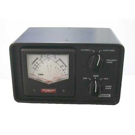 Diamond SX-240C - Rosmeter/wattmeter 1.8-54MHz and 140-470MHz