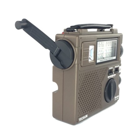 TECSUN GR-88P Ricevitore portatile FM 87-108 MHz, MW AM 530-1710 kHz, SW 3,2-22 MHz