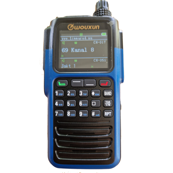 Wouxu KG-Q 336 Ricetrasmettitore tribanda 70/144/430 MHz  + AIR BAND RX, IP-65