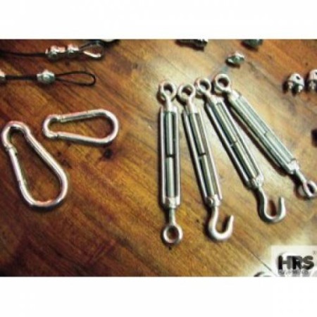 Tensioners for 10 mm eye/hook tie rods