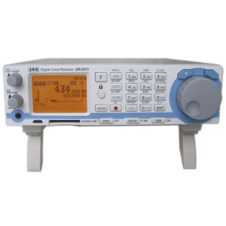 Récepteur scanner AOR AR-DV1 pour signaux vocaux numériques et analogiques 100 KHz ~ 1300 MHz