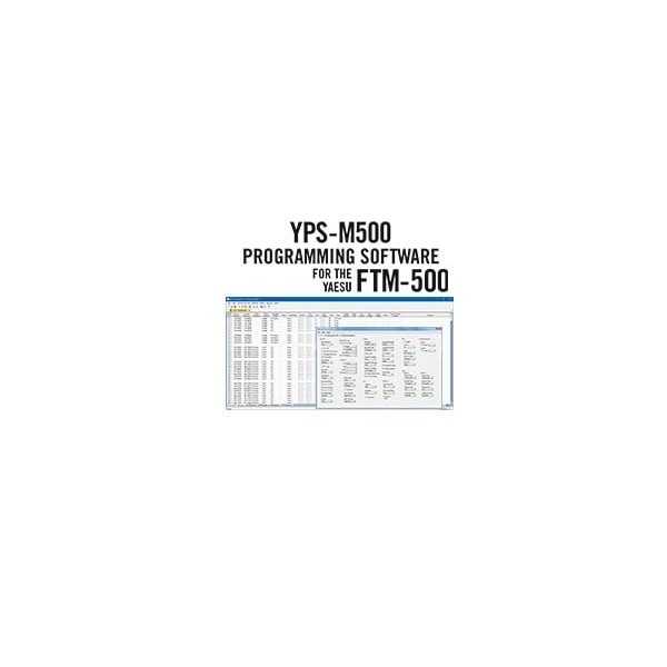 YPS-M500 PROGRAMMING SOFTWARE FOR YAESU FTM-500