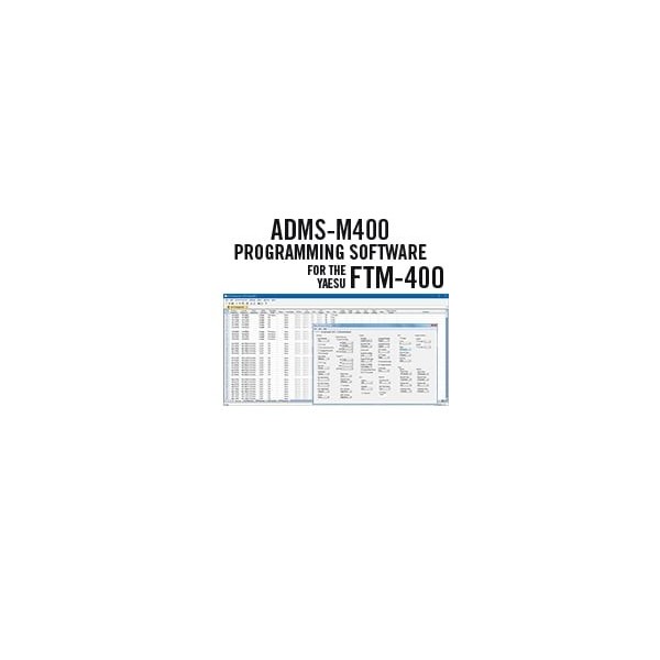 ADMS-M400 Yaesu FTM-400 programming software