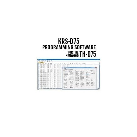 KRS-D75 Software di programmazione per Kenwood TH-D75