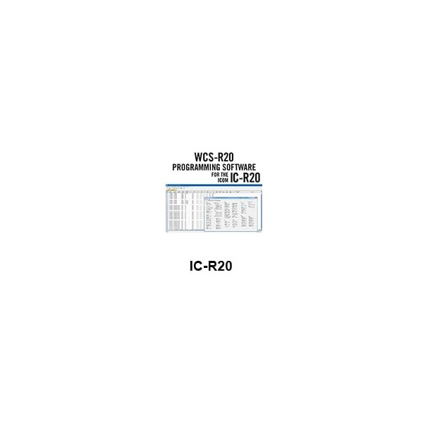 WCS-R20 Software di programmazione Icom IC-R20