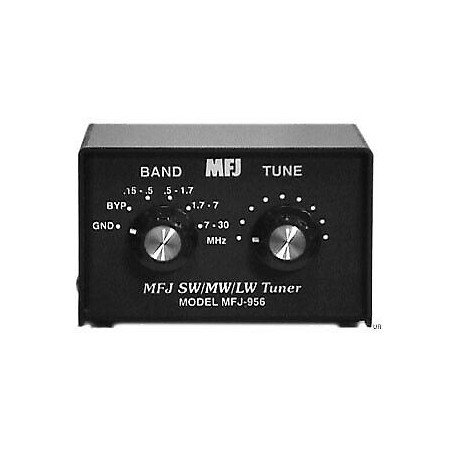 MFJ-956 - Tuner d'antenne 15 kHz-30 MHz LW/MW/SWL pour SWL-BCL