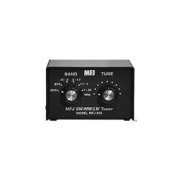 MFJ-956 - Tuner d'antenne 15 kHz-30 MHz LW/MW/SWL pour SWL-BCL