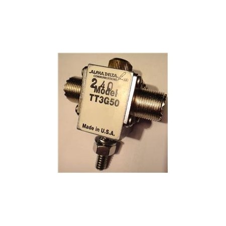 ALFA-DELTA ATT3G50 USED - Surge protection 200 Watt at 500 MHz UHF Female SO239