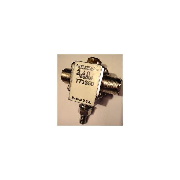 ALFA-DELTA ATT3G50 USED - Surge protection 200 Watt at 500 MHz UHF Female SO239