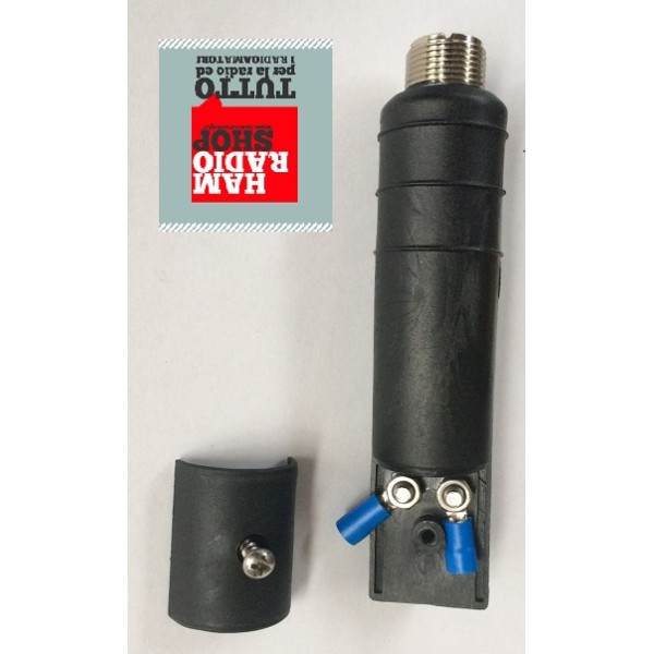 Terminale adattatore SO239 per piattina bifilare 300 ohm