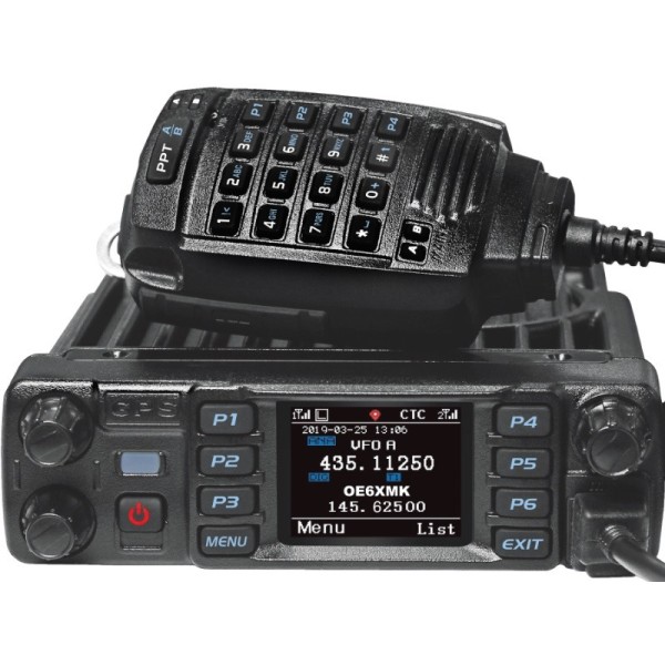 ANYTONE AT-D578UV II PLUS RTX Mobile VHF/UHF AAlogic/DMR + AIRBAND Bluetooth