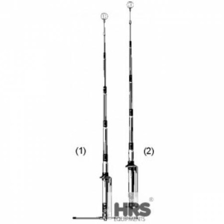 Sirio - Antenne CB verticale GPS 27 1/2 à partir de la longueur de la base 575 cm