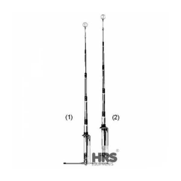 Sirio GPS 27 1/2 - Antenne CB à base verticale longueur 575 cm