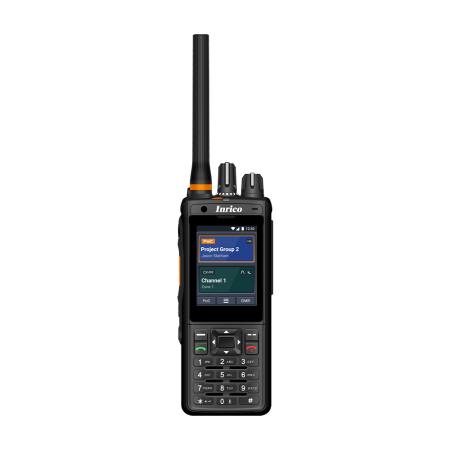 Inrico IRC380 DMR and PoC radio transceiver in a single device