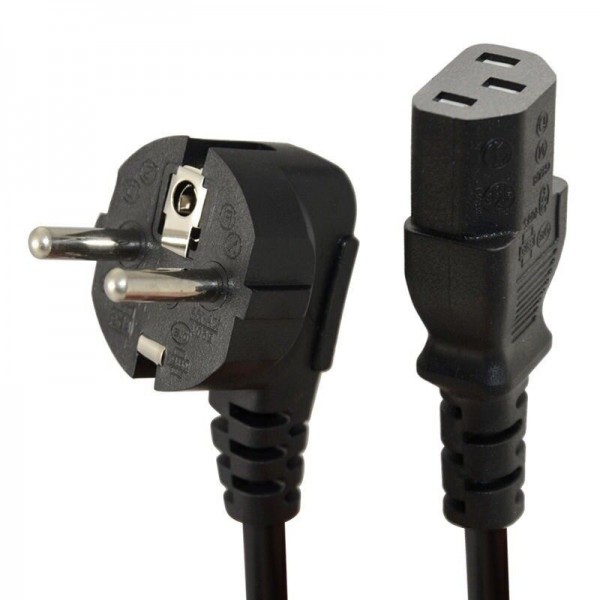 POWER CABLE 220V three-pole connection "pc" type, schuko socket